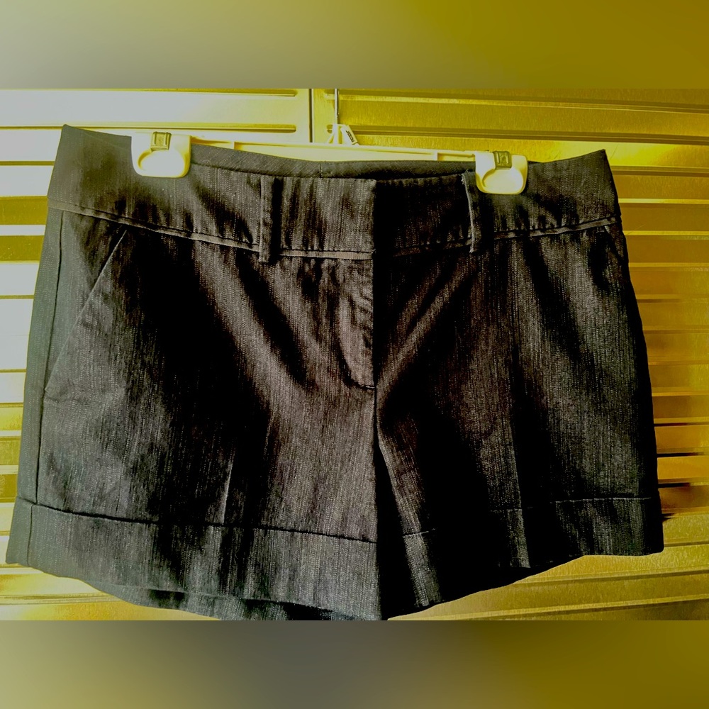 New York & Company Dark Navy High Waist Shorts size 10